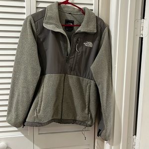 North Face women’s grey jacket